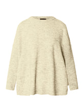 Last inn bildet i Galleri-visningsprogrammet, Brandtex kremfarget strikket genser med ull