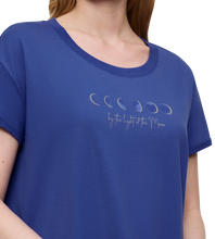 Last inn bildet i Galleri-visningsprogrammet, Triumph blå kortermet nattkjole
