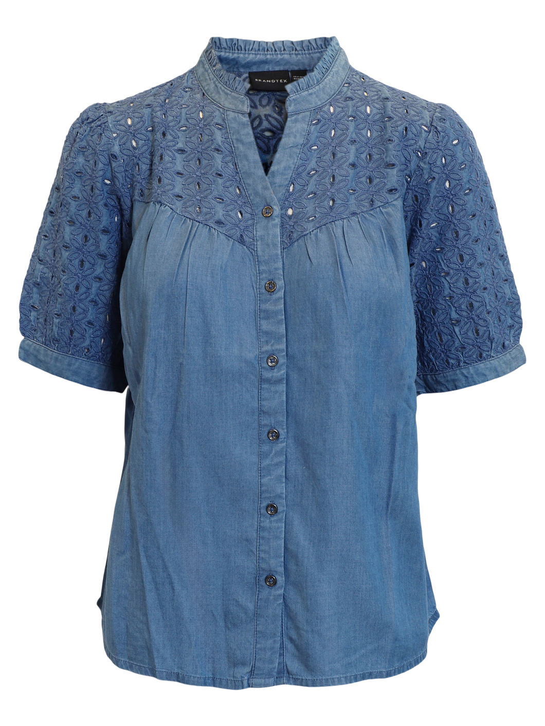 Brandtex denim bluse
