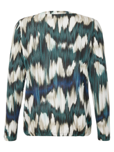 Last inn bildet i Galleri-visningsprogrammet, Brandtex arktisk grønn-mønstrete topp
