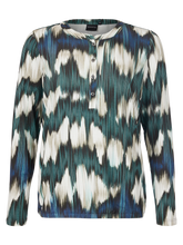 Last inn bildet i Galleri-visningsprogrammet, Brandtex arktisk grønn-mønstrete topp
